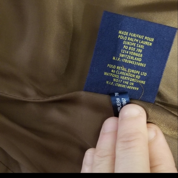 Ralph Lauren Rugby Tweed Blazer sz 2 fit n flair. VINTAGE SOLD - Picture 7 of 12